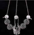 Boho style festival headband jewellery in ancient silver or matt gold, alloy with nickel-free plating, 28.9g