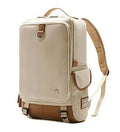 Men's large backpack in durable Oxford fabric, shown in army green colour, dimensions 30cm by 16cm by 46cm.