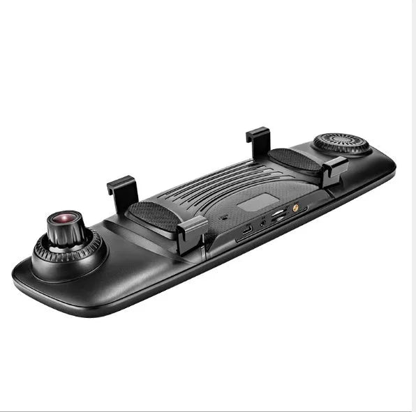8-inch 4G cloud mirror driving recorder with front and rear 1080P HD cameras and Android navigation