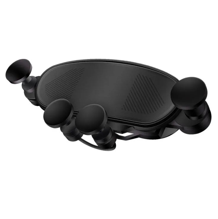 Universal car phone navigation holder clipped onto a vehicle air vent, available in multiple colours.