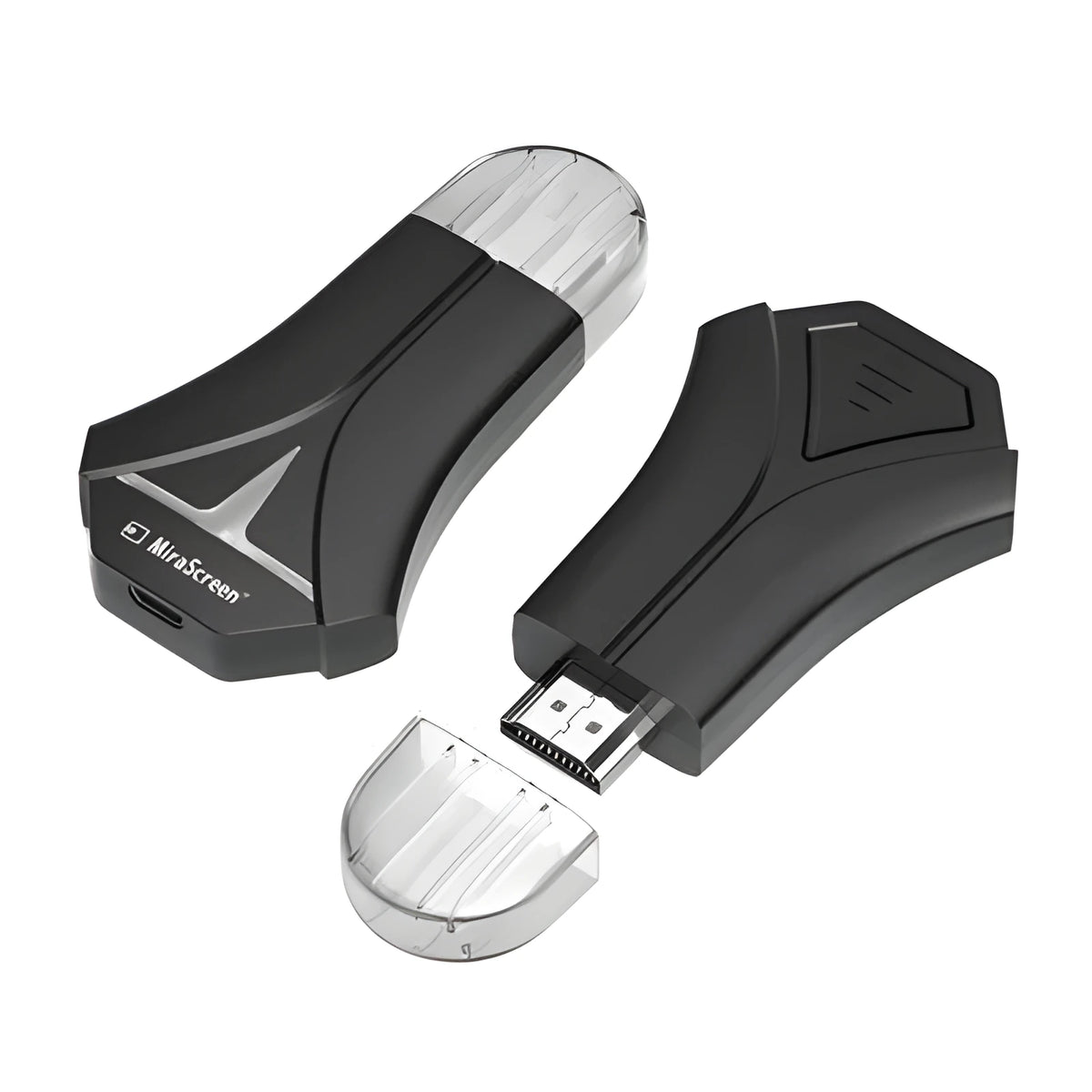 Mirascreen K12 HDMI WiFi dongle for phone to projector, 1080p output, with USB cable