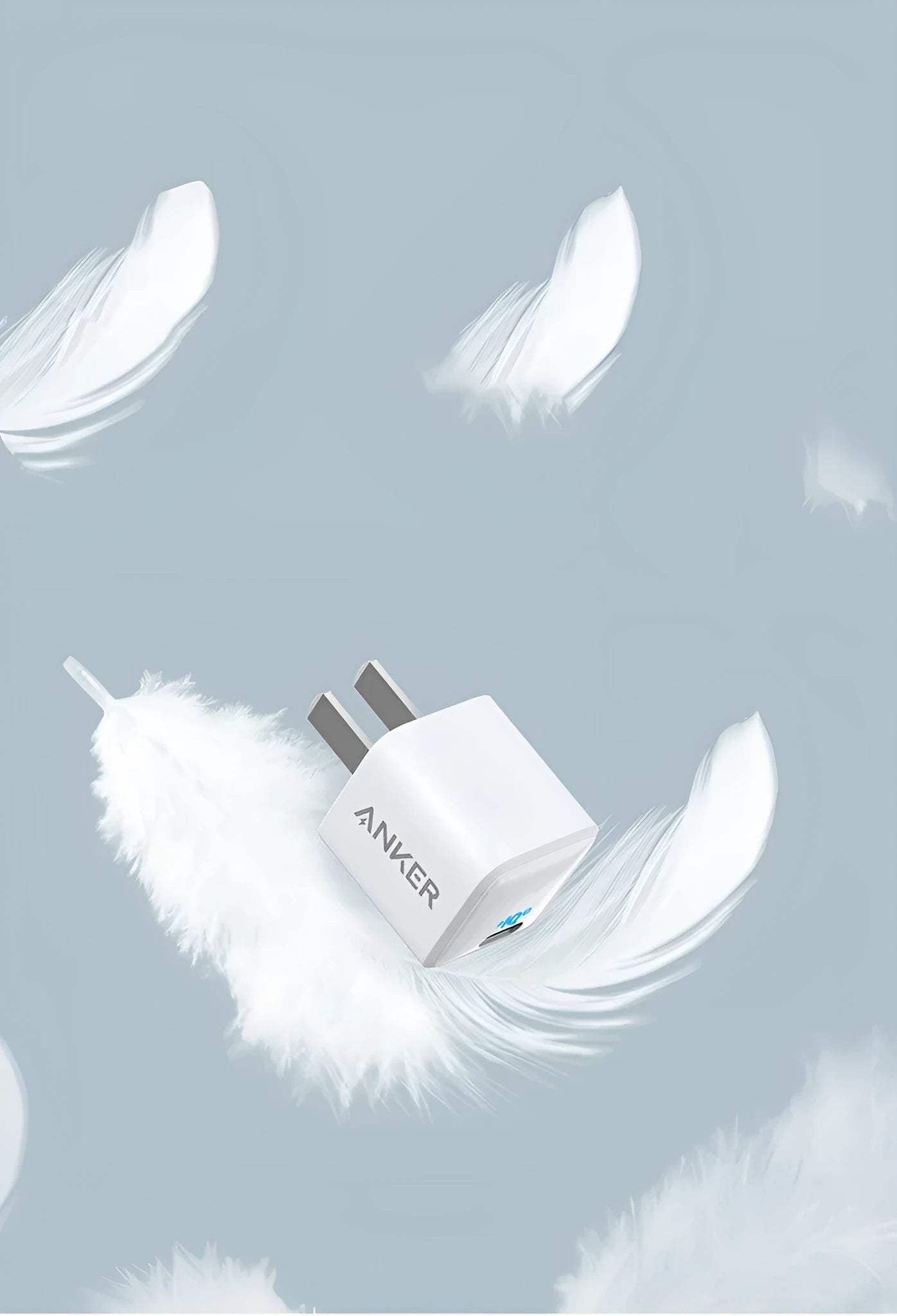 White 18W USB travel charger with UK plug for mobile phone fast charging