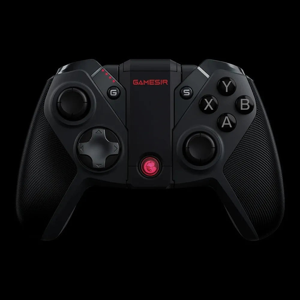 Black Gaishi wired video game controller with Type-C cable on a dark background