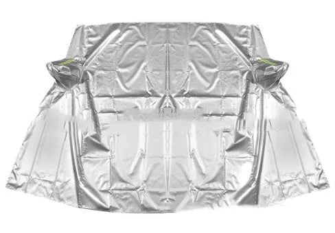 Universal car windshield cover 169cm x 238cm in Black or Silver for frost and snow protection