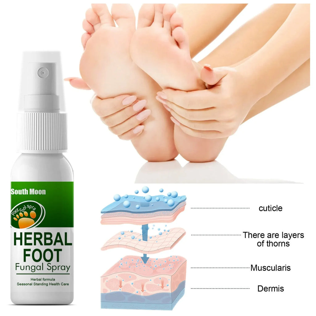 30ml foot hydrating care spray bottle for nourishing foot skin treatment
