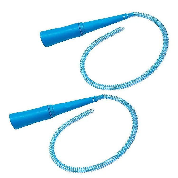 Suction pipe dust cleaning equipment set with brush for vacuum cleaner hose and pipe dust removal