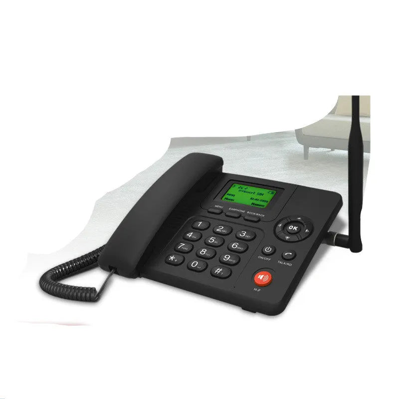 WCDMA fixed wireless telephone ETS-6688 with green backlight LCD, caller ID, and hands-free function