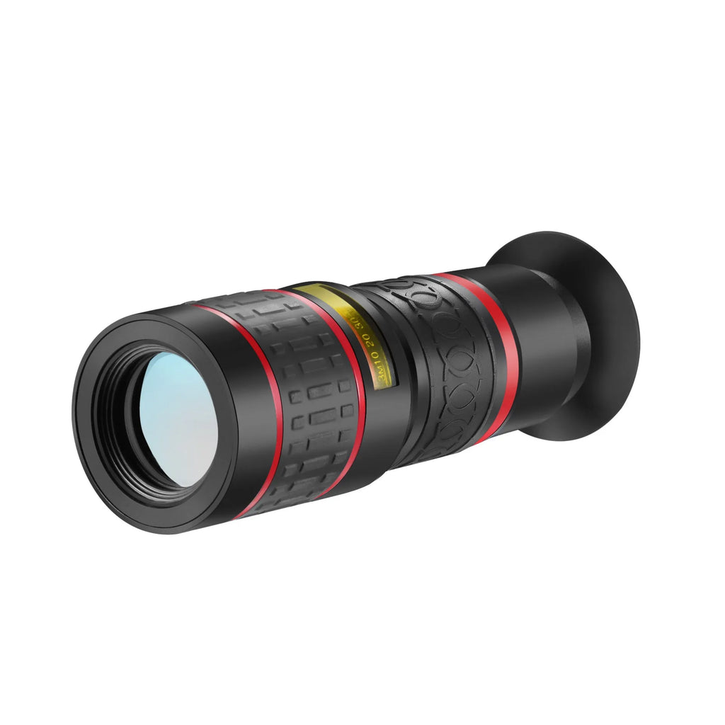 20x mobile phone telescope lens with universal clip for smartphone attachment