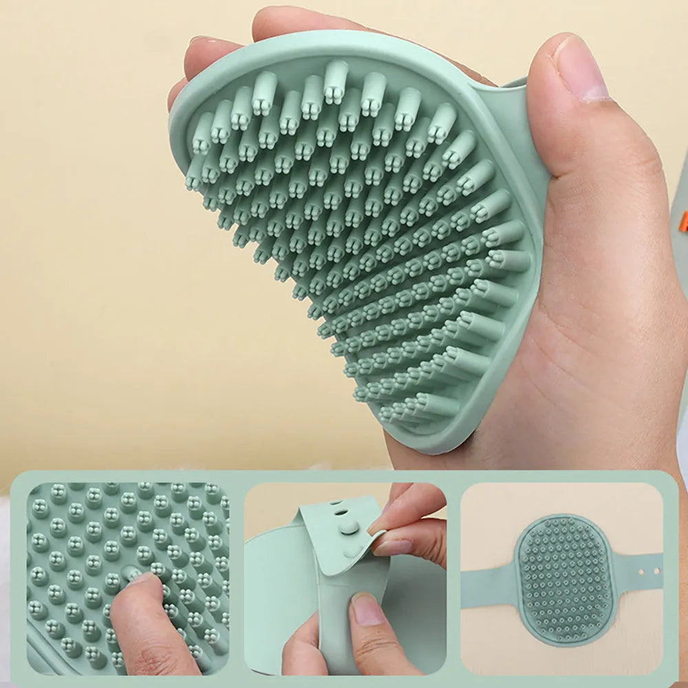 8-in-1 dog grooming kit with cordless low noise clippers, slicker brush, nail clipper and carry case