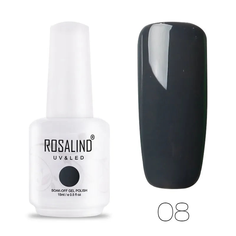 ROSALIND 15ml gel colour phototherapy glue bottle in selected hotting colour shade
