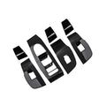 Plastic automotive interior patch for steering wheel in Gear, Lift, or U colour