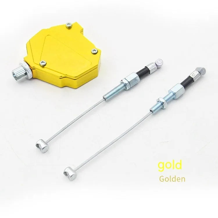 Motorcycle clutch labour-saving modification kit in aluminium alloy, shown in multiple colour options.