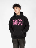 Yi Guo Trend couple casual loose hoodie in cotton, blue colour, hooded collar, autumn wear