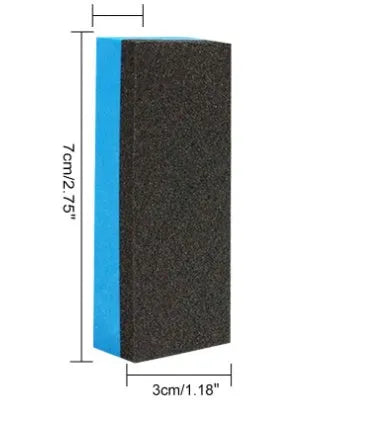 Automotive iron powder rust remover spray bottle in 30ml or 100ml size with blue sponge or towel applicator