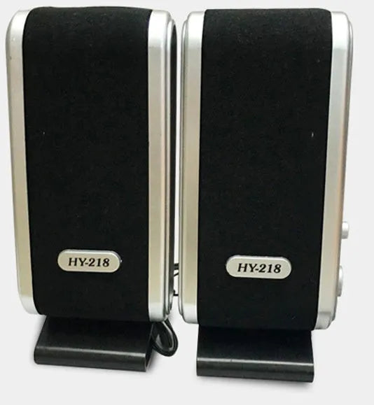 Black mini USB notebook speaker for computers with 3W output