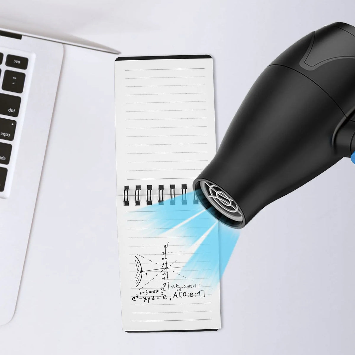 Business intelligence notepad with PP cover, spiral binding, 45 sheets, 105x75mm paper, and included pen.