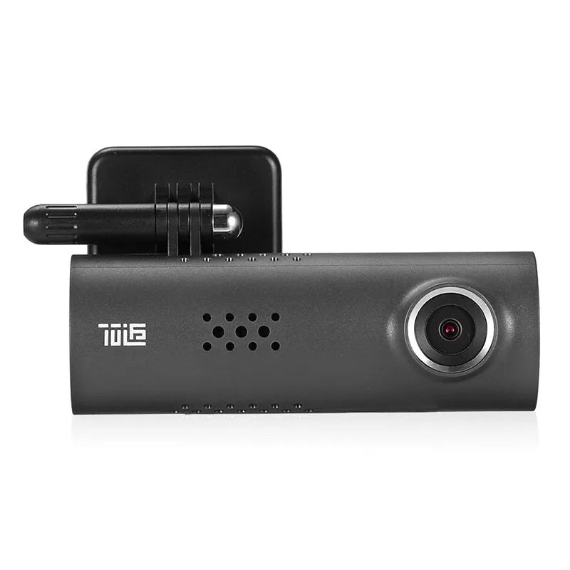 Car Dash Smart WiFi DVR wireless dashcam with 130-degree lens, 1080P Full HD, voice control, and magnetic mount.