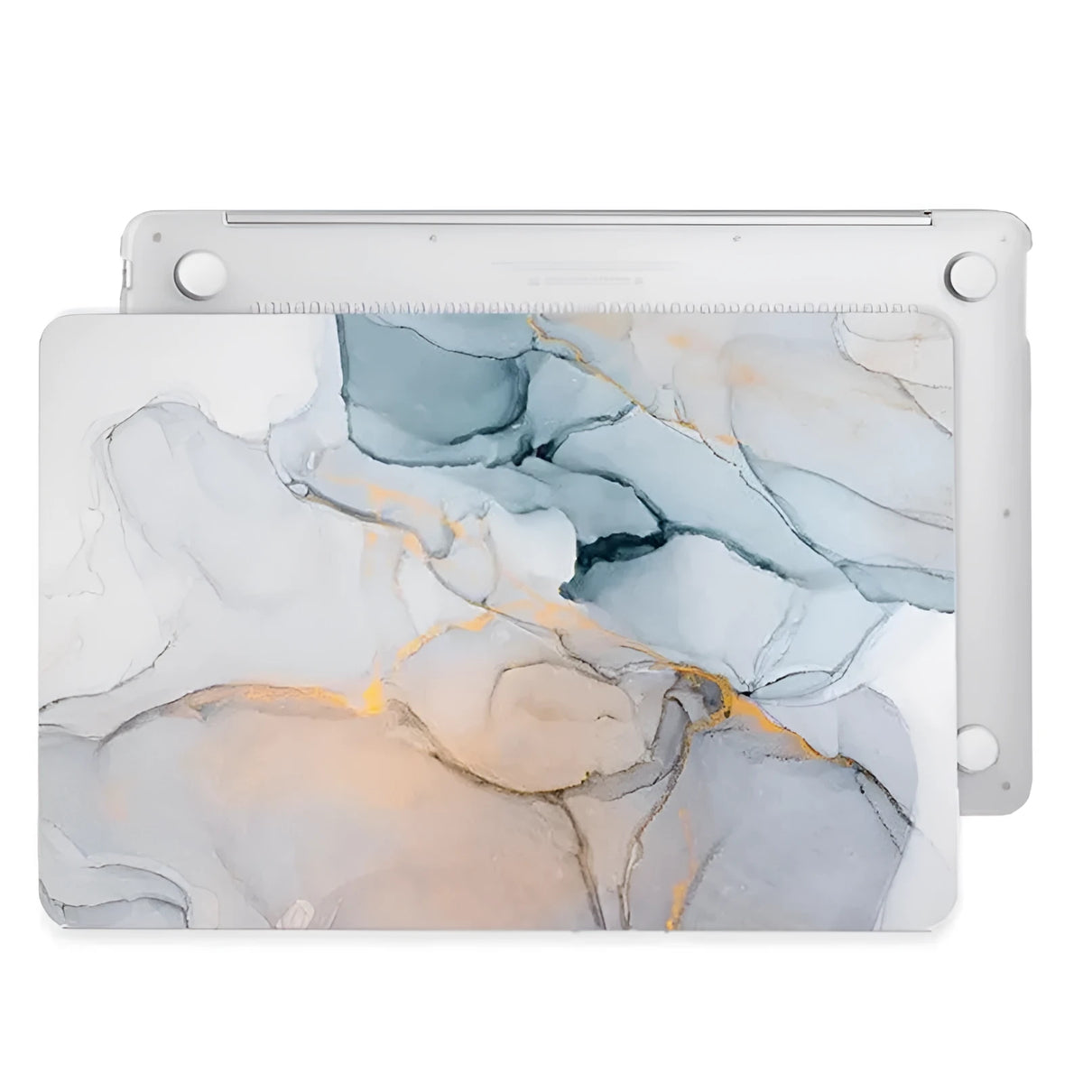 MacBook PC protective hard shell case for Air and Pro models, model-specific fit