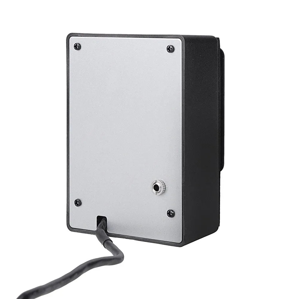 Black Cherub GT-6 acoustic guitar EQ and effects unit for soundhole mounting