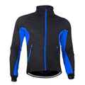 NUCKILY cycling fleece jacket in red with windproof fabric and mesh panels, size L