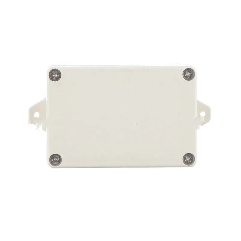 ABS plastic waterproof instrument box for security monitoring power supply, model F4B-1.