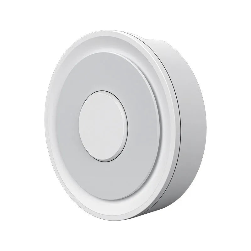White square ZigBee smart home gateway hub with dimensions 78mm x 78mm