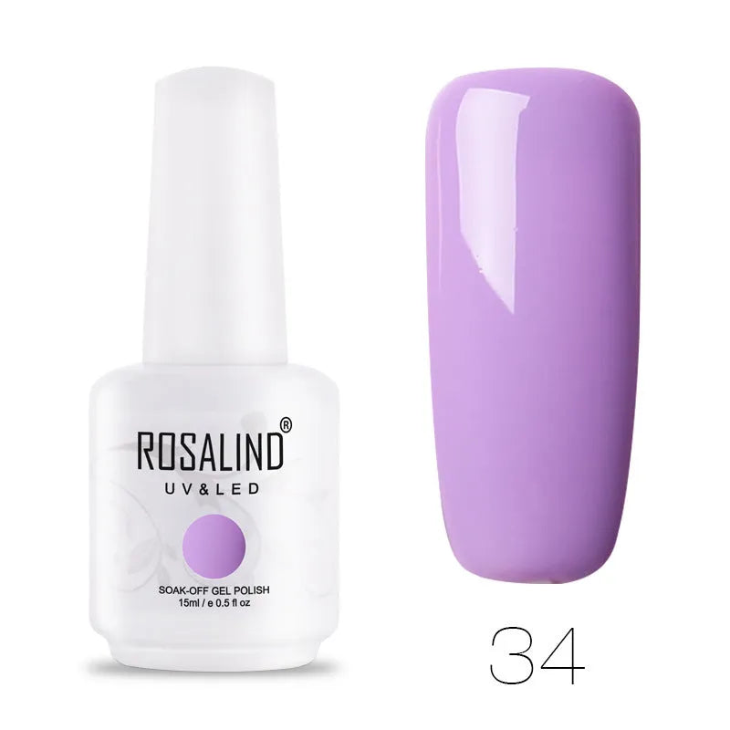 ROSALIND 15ml gel colour phototherapy glue bottle in selected hotting colour shade