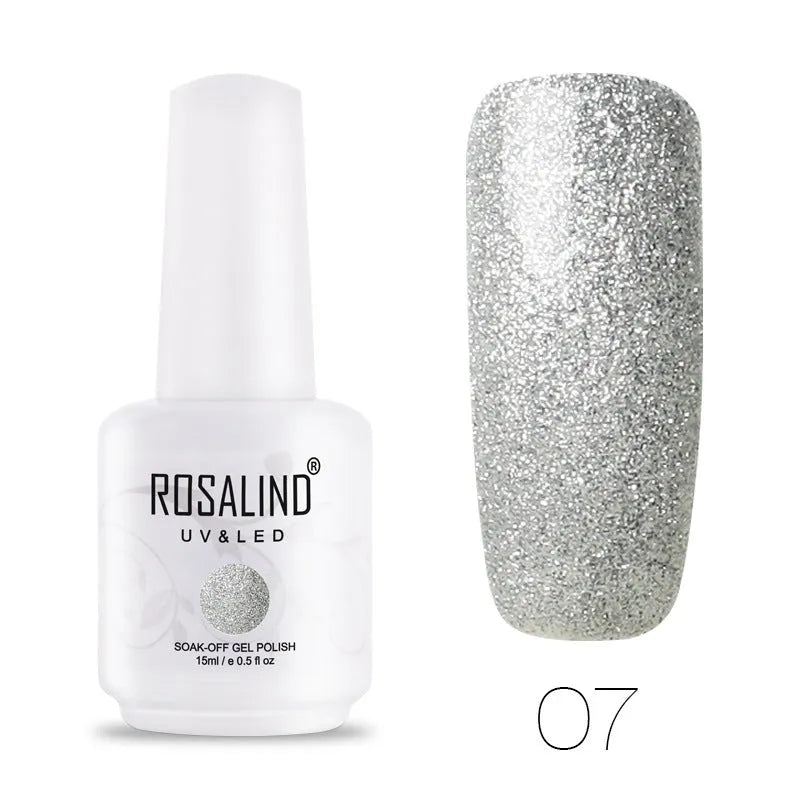 ROSALIND 15ml gel colour phototherapy glue bottle in selected hotting colour shade