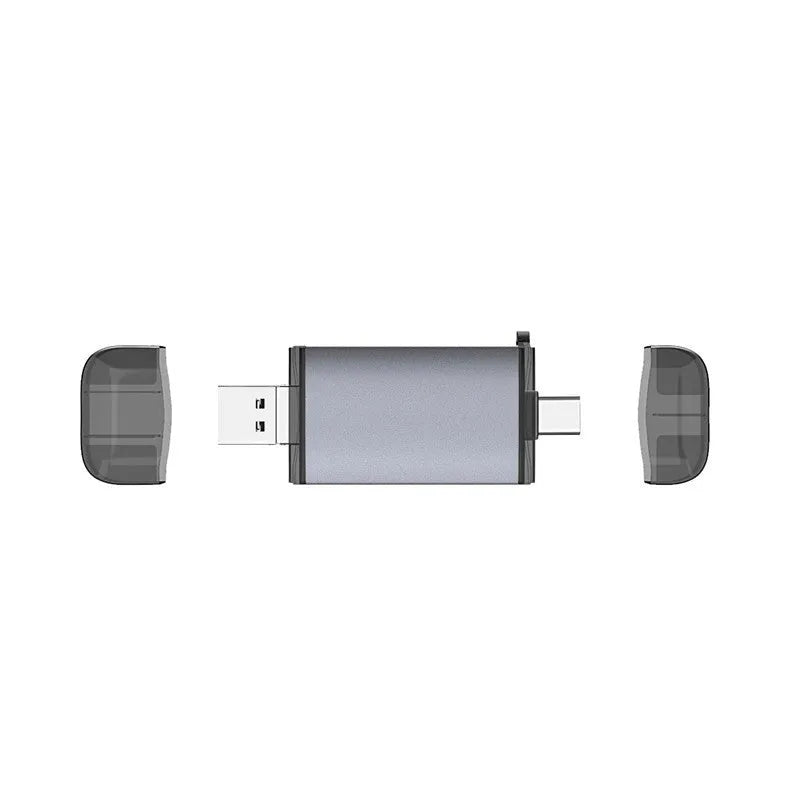 Multi-function 6-in-1 OTG card reader for computer and mobile phone