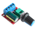 PWM DC motor speed controller module with adjustment knob for 4.5V-35V operation