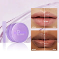 Box containing 10ml exfoliating lip balm mask and a plastic scraper tool for application.