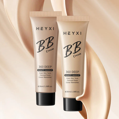Waterproof sweat-proof BB cream foundation in four shade options 01 02 03 04
