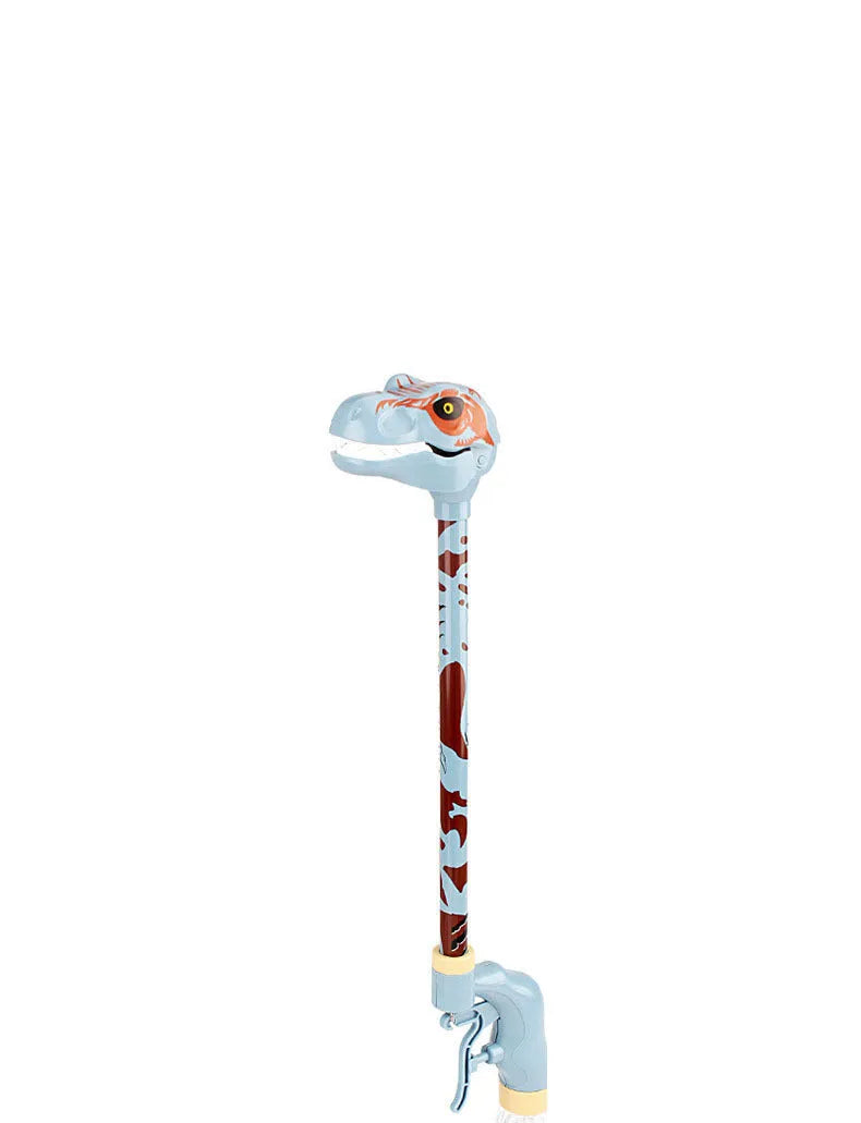 50cm long-necked dinosaur water gun in soft foam for kids, available in six colour styles