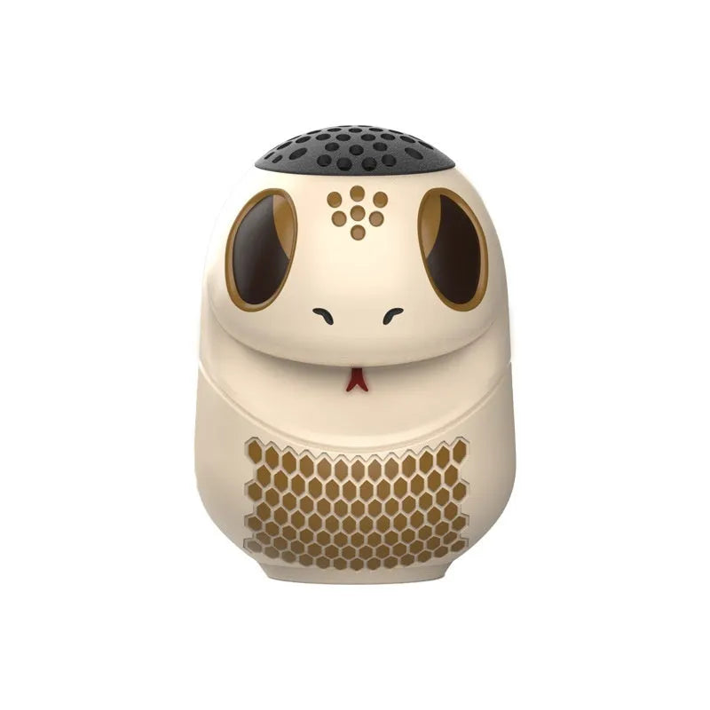 TK900 White wireless cartoon Bluetooth-compatible speaker with USB power, card insertion, lighting, waterproof and drop-resistant features