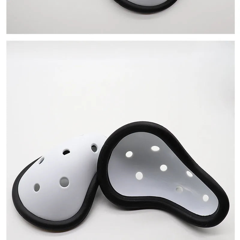 Rubber sports genital protector for adult and children in hockey, rugby, boxing and martial arts