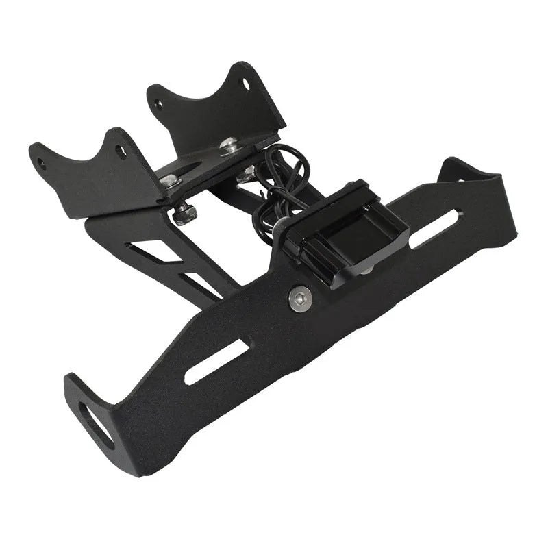 Black aluminium alloy short tail license plate holder bracket for Honda motorcycles