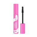 Pink tube of long thick curling mascara with not smudge formula 10ml