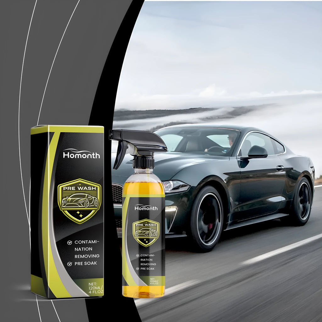 Homonth Automotive Detergent Wipe Free Car Wash Liquid 120ml bottle