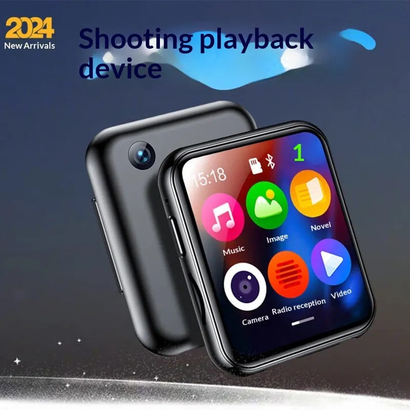 Touchscreen student e-book with 1.96-inch IPS display, camera, and music player functions