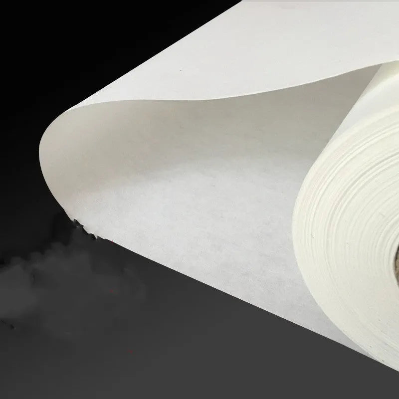 Roll of microjet printable coated rice paper for ancient painting reproduction in art decorative printing