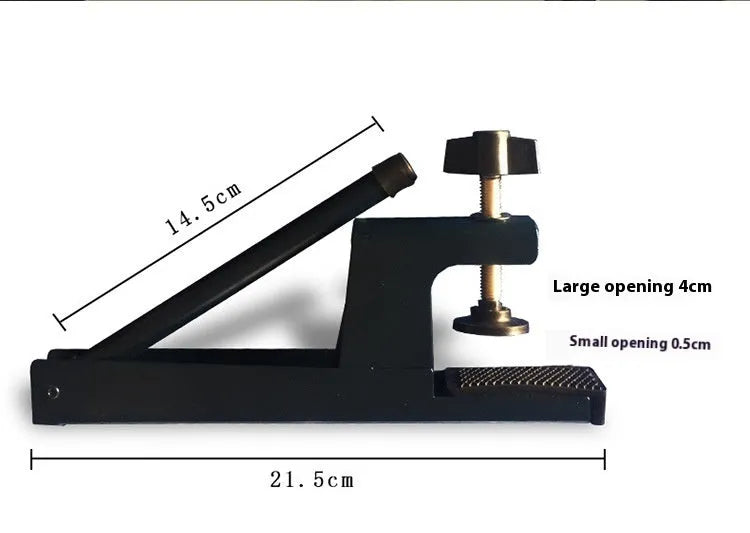 Universal large thickened clip and grid frame for table tennis net on indoor open grid table.