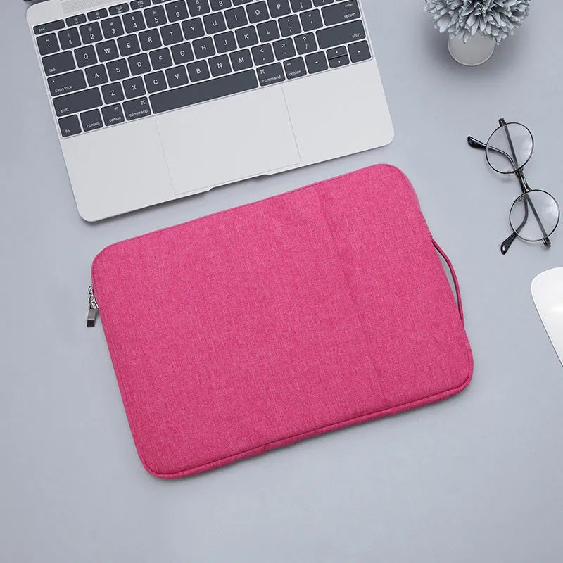 Oxford cloth laptop storage bag with zipper closure, available in multiple sizes and colours