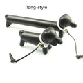 Black dog-shaped touch screen stylus showing phone holder conversion and length adjustment