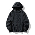 Outdoor jacket sports coat in nylon fabric available in multiple colours with loose thin fit