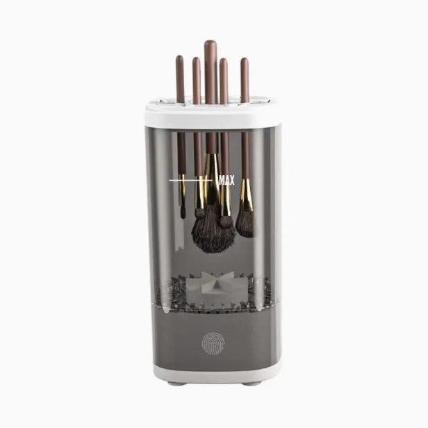 Makeup brush automatic cleaning machine storage box 7.6x7.6x16cm 8000rpm USB cup brush elegant gray