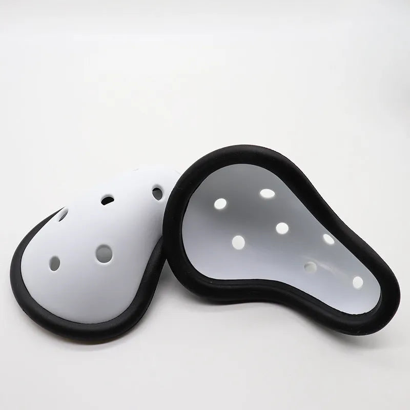 Rubber sports genital protector for adult and children in hockey, rugby, boxing and martial arts
