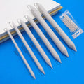 Set of paper eraser pens made from rice paper for art sketching and blending