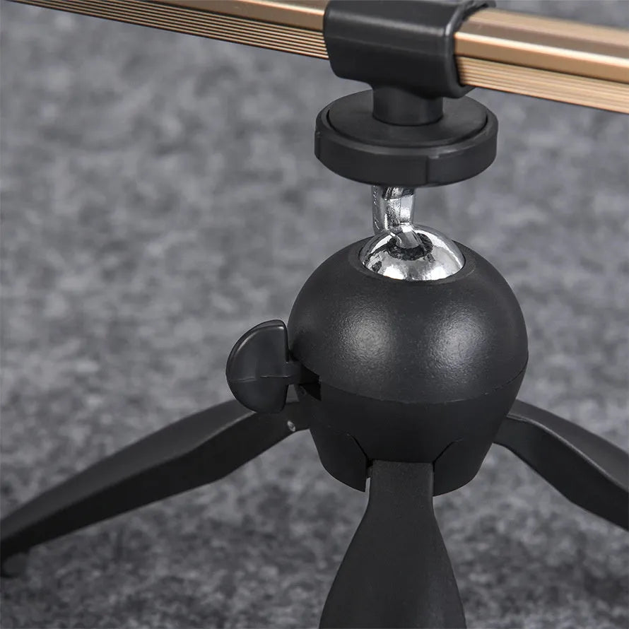 Aluminium alloy tripod ice fishing rod holder bracket on ice