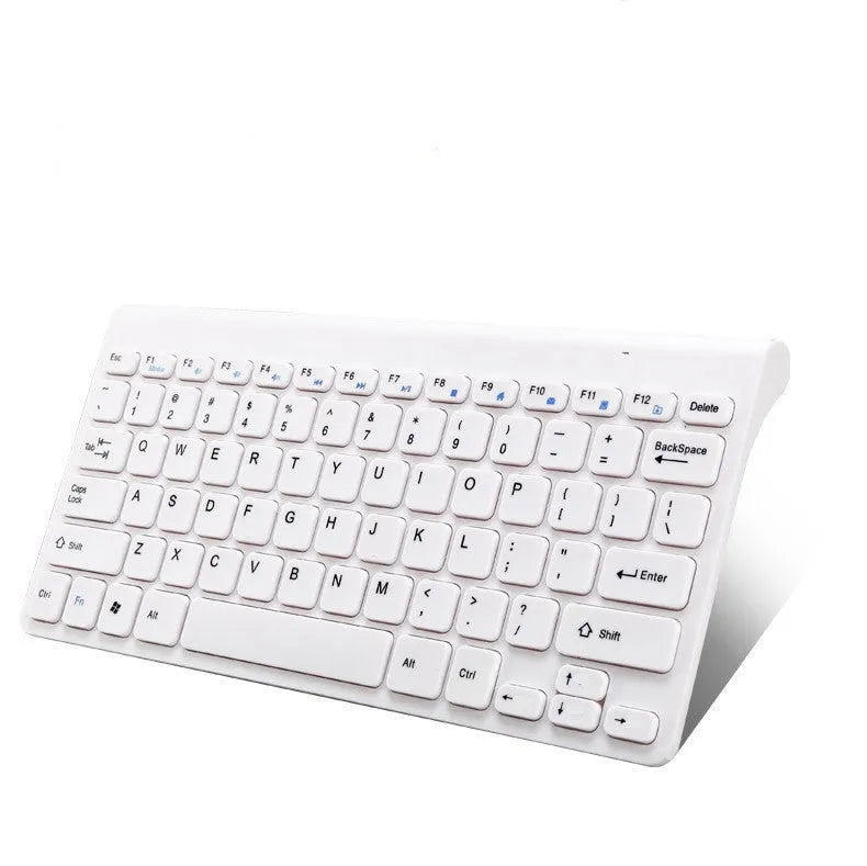 Black wireless keyboard and mouse set with 2.4GHz receiver showing 78 keys and 4 mouse buttons