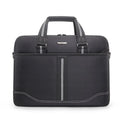Men's black Oxford cloth large capacity laptop bag 16-inch with soft handle and anti-seismic padding